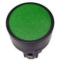 Kit 10 Botão de Impulso Comando Monobloco Pulso 1 NA Verde Sem Trava EA131