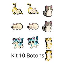 Kit 10 Botons Para Babuches Chinelos Bolsas Moda Estojo Kit 10 Botons Para Babuches Chinelos Bolsas Moda Estojo