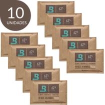 KIT 10 Boveda 62% Controlador de Umidade - 8g