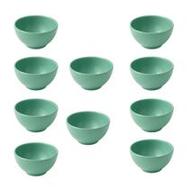 Kit 10 Bowl Cerâmica 300 Ml Creche Restaurante Bar Açai Sopa