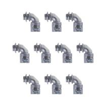 Kit 10 Box Curvo Alumínio 3/4 Tramontina 56128/002