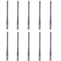KIT 10 Broca SDS Plus Para Concreto 8x160mm MTX