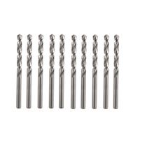 KIT 10 Brocas De Aço Rápido HSS 11/64 4,37 mm Para Metais FERTAK 1277