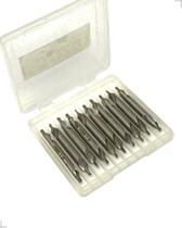Kit 10 Brocas de Centro HSS 1,6 x 4,0 x 26 mm (aço rápido) Kit 10 Brocas de Centro HSS 1,6 x 4,0 x 26 mm (aço rápido)