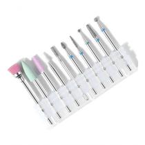 Kit 10 Brocas Diamantadas Cutilagem Russa Completo