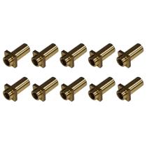 Kit 10 Bucha Afinação Latão 5mm 7/32 Canoa Bateria c Pescoço Kit 10 Bucha Afinação Latão 5mm 7/32 Canoa Bateria c Pescoço