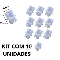 Kit 10 bucha presilha da fechadura interna porta gol saveiro parati Kit 10 bucha presilha da fechadura interna porta gol saveiro parati