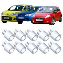 KIt 10 Buchas Adaptador Suporte para AltoFalante Fiat Palio Siena Punto Idea Encaixe Perfeito e Fácil Instalação