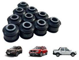 Kit 10 Buchas do Braço da Suspensão Traseira Completo Duster Duster Oroch 4x4