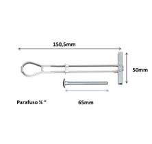 Kit 10 Buchas Para Gesso Drywall Sforb Com Parafuso 1/4