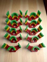 Kit 10 Budclip M Lst Low Stress Training Cultivo Indoor Reggae