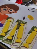 Kit 10 BufferS Protetor De Espátula Envelopamento Feltro Buffer