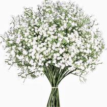 Kit 10 Buquês de Flores Gipsofila Flor Artificial Folhagem