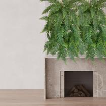 Kit 10 Buquês Verdes Artificias - Folhagem Verde ideal para Decoração de Vasos e Jardineiras DE27151