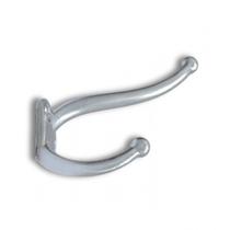 Kit 10 Cabide Gancho Duplo Grande Zincado Ref. 21102 - Loth