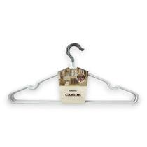 Kit 10 Cabide Roupa Metal Emborrachado Antideslizante Closet