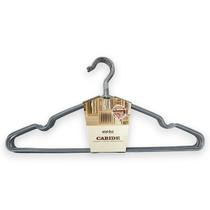 Kit 10 Cabide Roupa Metal Emborrachado Antideslizante Closet Kit 10 Cabide Roupa Metal Emborrachado Antideslizante Closet