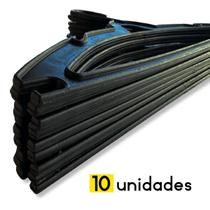 Kit 10 Cabides Adulto Preto Com Alça