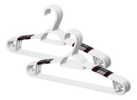 Kit 10 cabides branco sanremo pr9105/6-2
