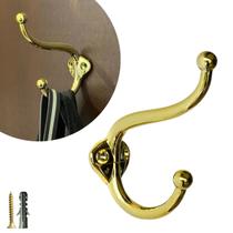 Kit 10 Cabides De Metal Para Pendurar Objetos, Roupas e Toalhas