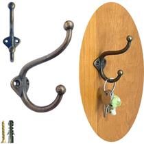 Kit 10 Cabides De Metal Para Pendurar Objetos, Roupas e Toalhas