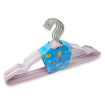 Kit 10 Cabides Emborrachados p/ Roupas 2452690 Roxo-Quanhe