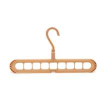 Kit 10 Cabides Inteligentes 360 Dobráveis com 9 Furos Para Closet