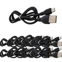 Kit 10 cabo celular 3.1a super flexivel usb tipo-c 1mt inova Kit 10 cabo celular 3.1a super flexivel usb tipo-c 1mt inova