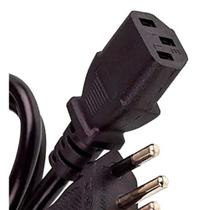 Kit 10 Cabo De Força Energia Tripolar Pc Tv Monitor 1,8m