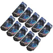 Kit 10 Cabo P10 x P10 5m Instrumento Samurai Roxtone