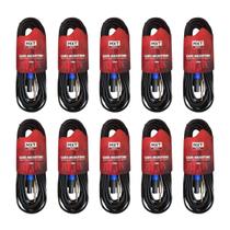 KIT 10 Cabo Speakon Macho P10 Macho MXT 10 Metros