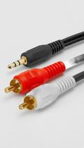 Kit 10 Cabos P2 para RCA 1,5m Atacado Revenda