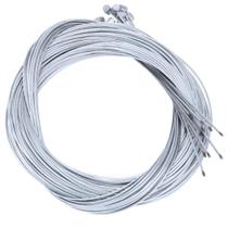 Kit 10 Cabos para Freio Traseiro 1.5x1900mm Aço Galvanizado