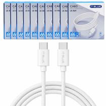 Kit 10 Cabos Tipo C para Tipo C It Blue 1M Atacado Revenda