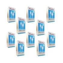 Kit 10 Cabos USB-C Kingo Branco 1m 2.1A para Galaxy S9 Kit 10 Cabos USB-C Kingo Branco 1m 2.1A para Galaxy S9