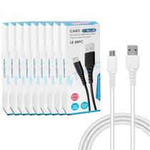 Kit 10 Cabos USB para Celular Android Tipo C Type C Revenda Atacado