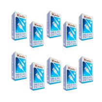 Kit 10 Cabos USB V8 Branco Kingo 1m 2.1A p/ Moto E6 Play Kit 10 Cabos USB V8 Branco Kingo 1m 2.1A p/ Moto E6 Play