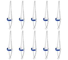 Kit 10 Cabrestos para Vaca com Corrente e Regulagem SV39037 - Azul Kit 10 Cabrestos para Vaca com Corrente e Regulagem SV39037 - Azul