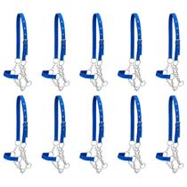 Kit 10 Cabrestos para Vaca com Corrente SV39042 - Azul