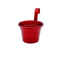 Kit 10 Cachepot C/ Alça Pallets Aluminio Colorido