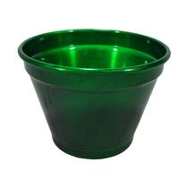 Kit 10 Cachepot Crisântemo Decoração 12,5x17 Alumínio