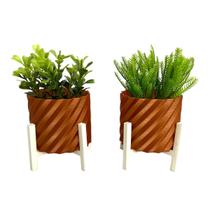 Kit 10 Cachepot Vasos Decoração Enfeite Lembrancinha