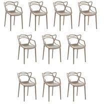 Kit 10 Cadeiras Allegra Flex 85cmx54cmx56 Cm