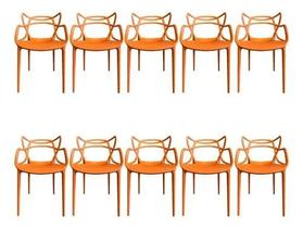 Kit 10 cadeiras allegra terra cota Kit 10 cadeiras allegra terra cota