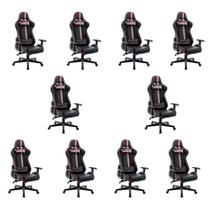 Kit 10 Cadeiras Gamer São Paulo Spfc 3318 Kit 10 Cadeiras Gamer São Paulo Spfc 3318