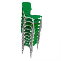 Kit 10 cadeiras infantil escolar wp kids empilhavel t2 - LG FLEX CADEIRAS