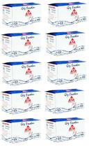 Kit 10 Caixa De Giz Colorido Para Lousa Quadro Verde/negro