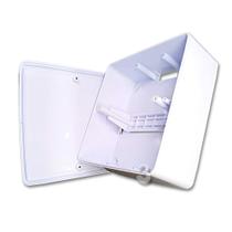 Kit 10 Caixa de Passagem 15x15 Elétrica de Sobrepor para Cftv Cabos Conexões Kit 10 Caixa de Passagem 15x15 Elétrica de Sobrepor para Cftv Cabos Conexões