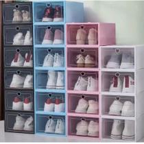 Kit 10 Caixa Organizadora Para Tênis Sapatos Gaveta Dobrável Empilhável Multiuso