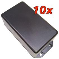 Kit 10 Caixa Plástica para Montagem de Eletrônico Circuito Arduino 83x48x28 com aba x080 Kit 10 Caixa Plástica para Montagem de Eletrônico Circuito Arduino 83x48x28 com aba x080